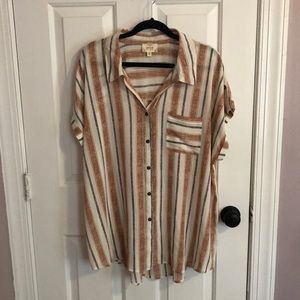 Perch Button Down Top